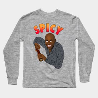 Spicy Ainsley Harriott Meme Long Sleeve T-Shirt